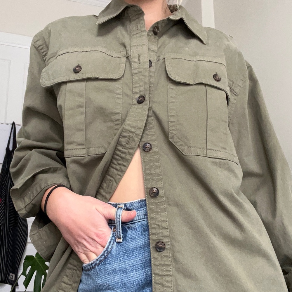 Banana Republic oversized shirt/jacket (NWT)!